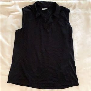 Nike sleeveless golf polo